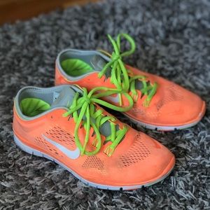 Nike Free 5.0 TR Fit 4 Atomic Orange Sneakers